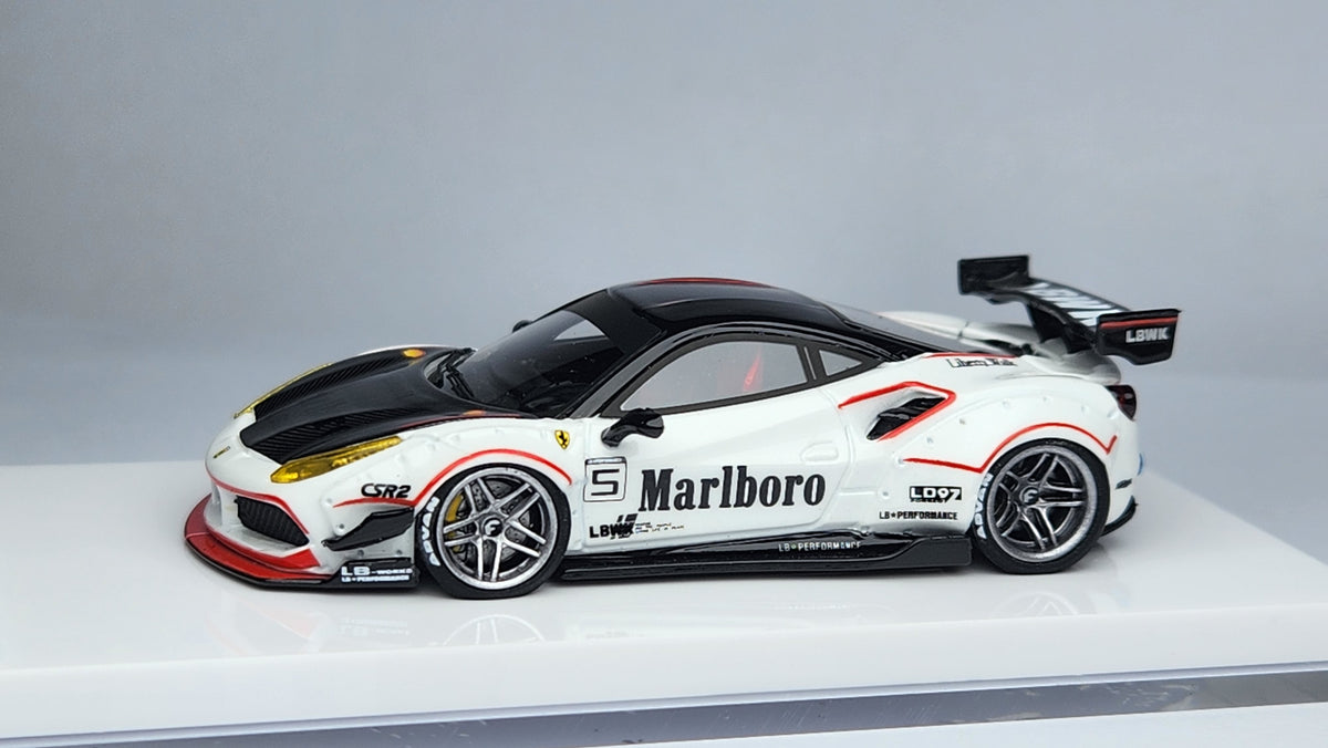 1:64 Veloce Ferrari 488 GTB Marlboro #5 LB Performance