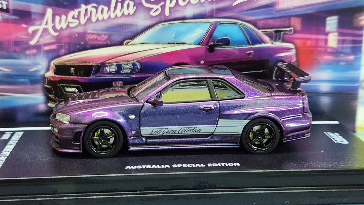 1:64 Inno64 Nissan Skyline GT-R R34 Z-Tune ENDGAME Australia