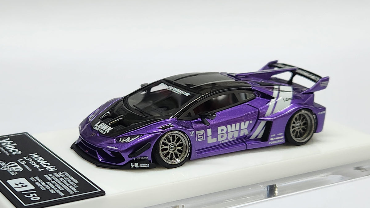 1/64 Flame ランボルギーニ ウラカン GT LP610 青 1/64 Flame