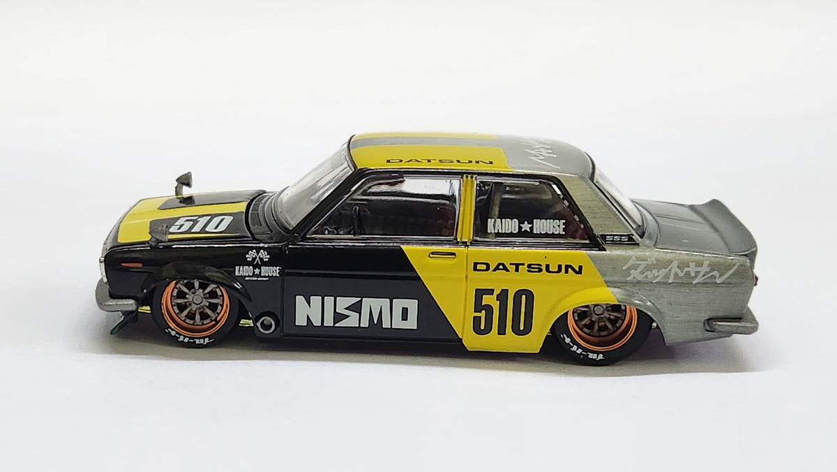 Chase 1:64 Kaido House X Mini GT Datsun 510 Racing V2