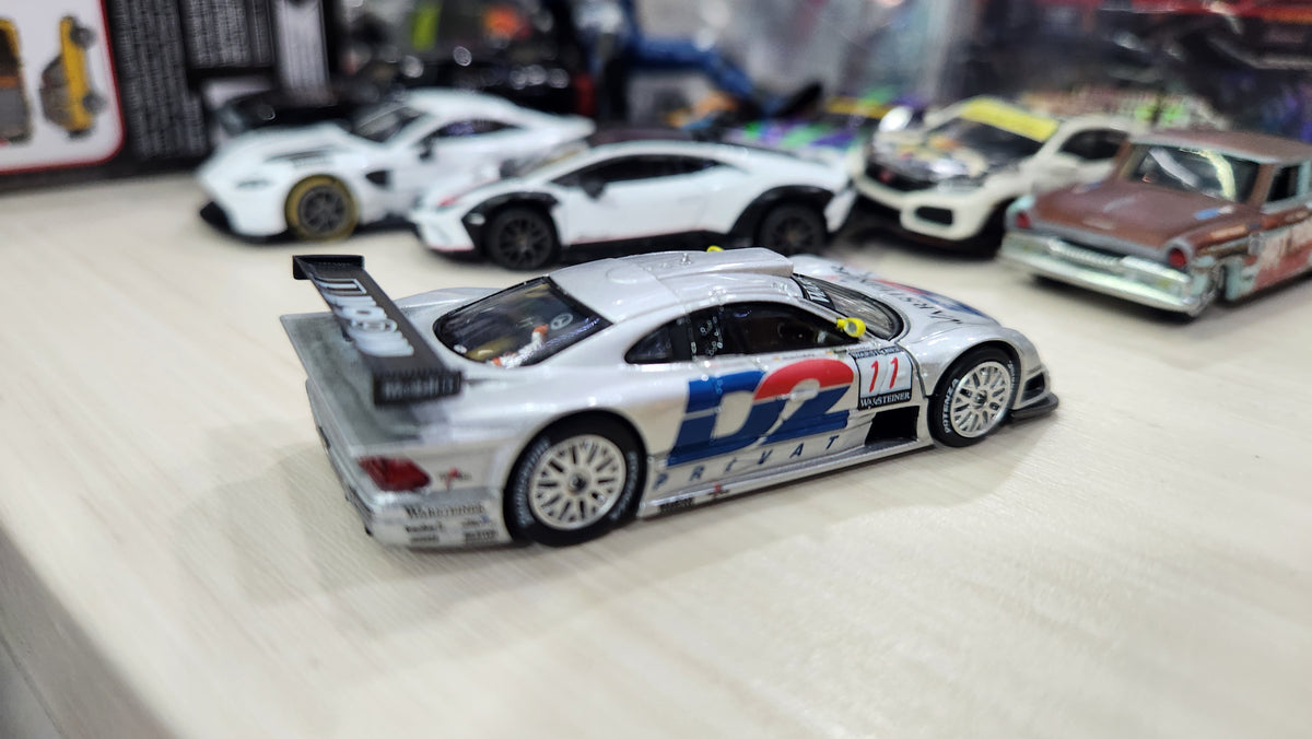 1:64 Pop Race Mercedes Benz CLK-GTR D2 1997 FIA GT PR64-95 Diecast