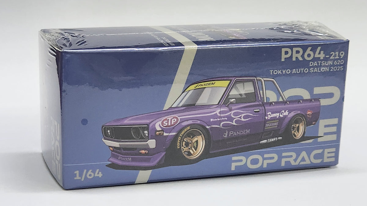 1:64 Pop Race Pandem Rocket Bunny Datsun 620 Tokyo Auto