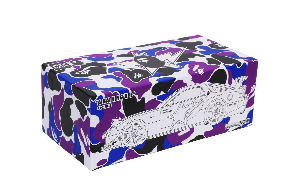 1:64 Pop Race Mazda RX-7 FD3S Hong Kong Bape Bathing Ape Store