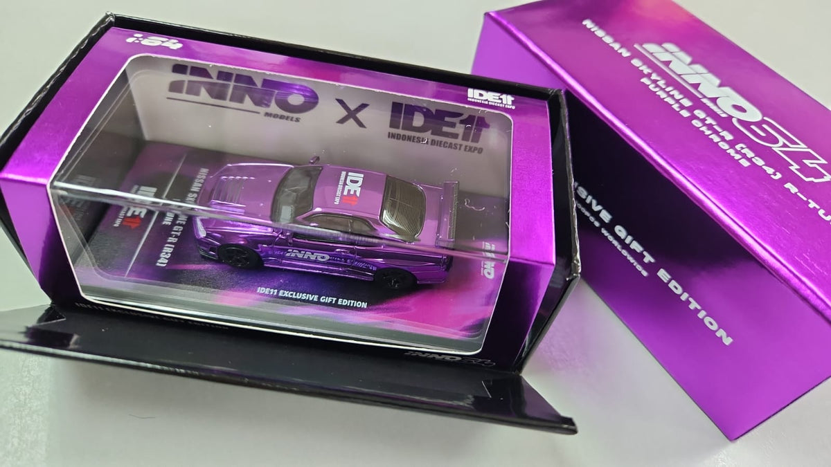 1:64 Inno64 Nissan Skyline GT-R R34 R-Tune IDE Indonesia Diecast