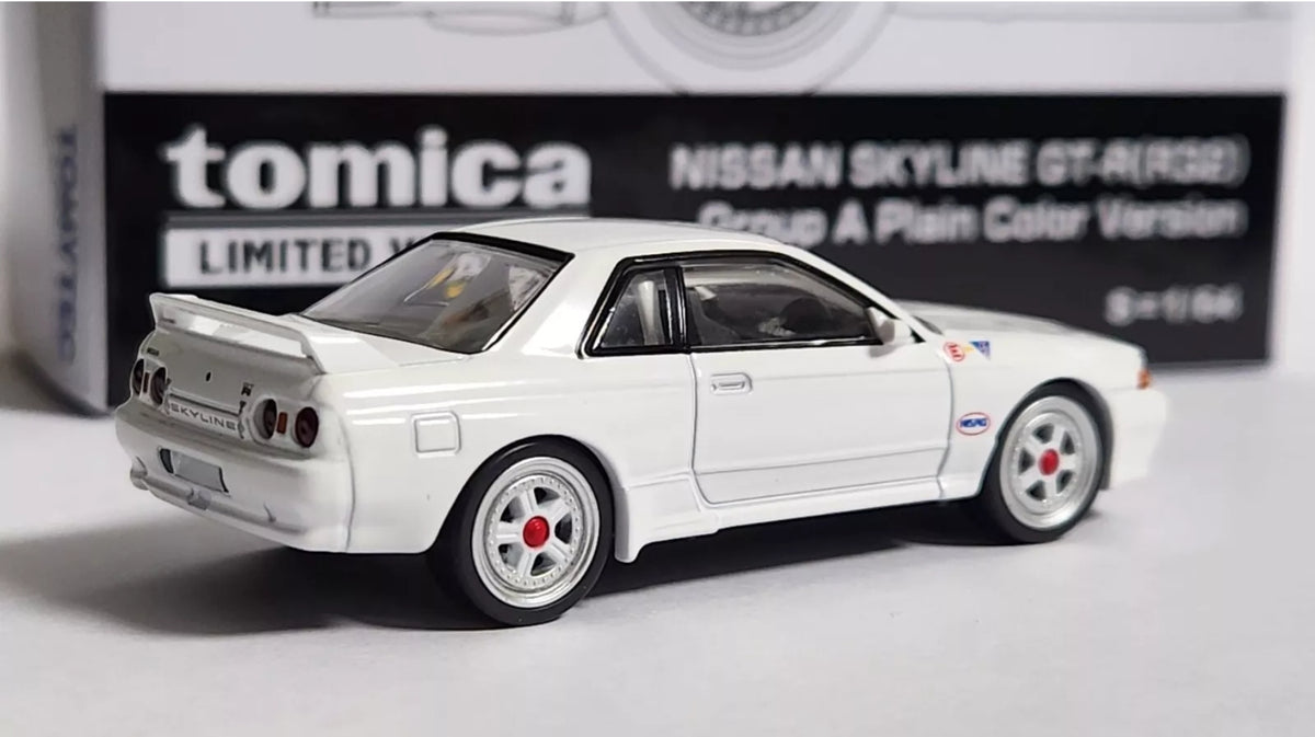 1:64 Tomica Limited Tomytec Nissan Skyline GT-R R32 Group A Plain