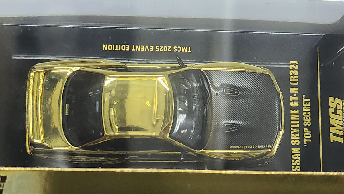 1:64 inno64 Nissan Skyline GT-R R32 Top Secret Chrome TMCS model