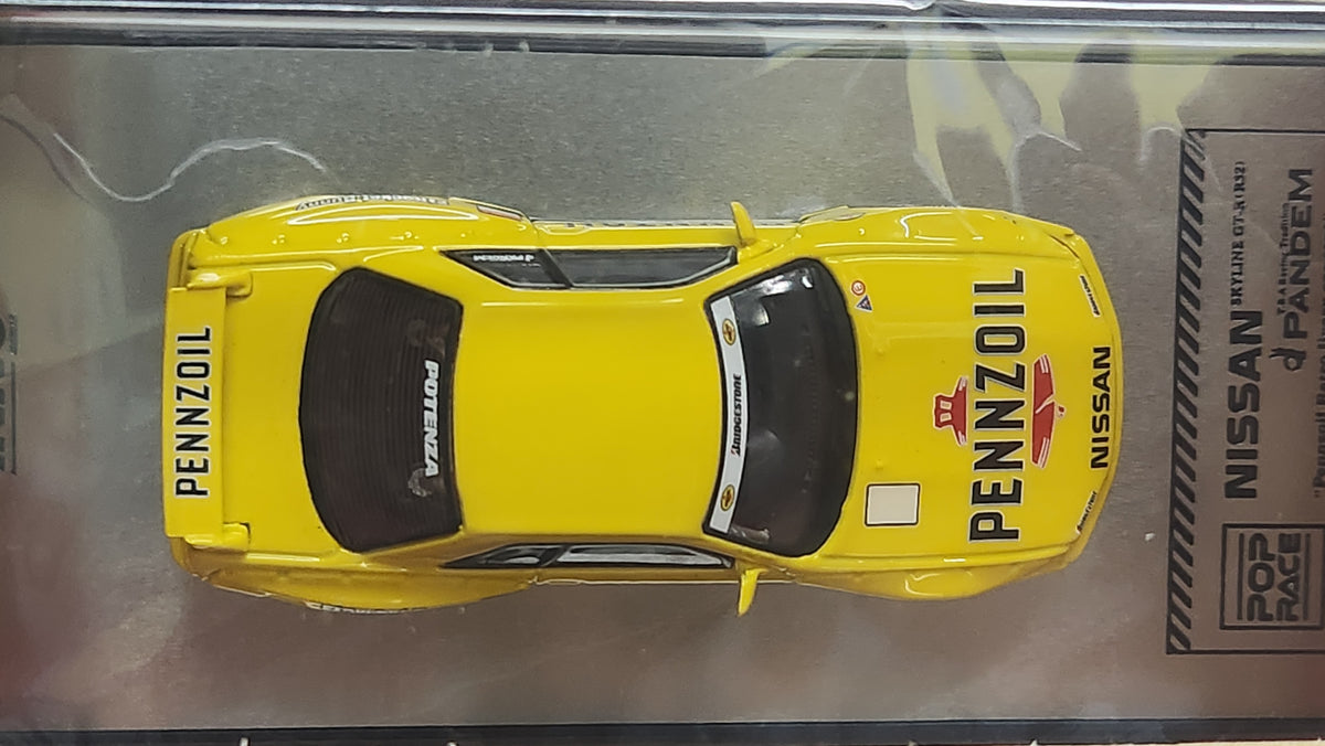 1:64 inno64 x Pop Race Nissan Skyline GT-R R32 Pandem Pennzoil