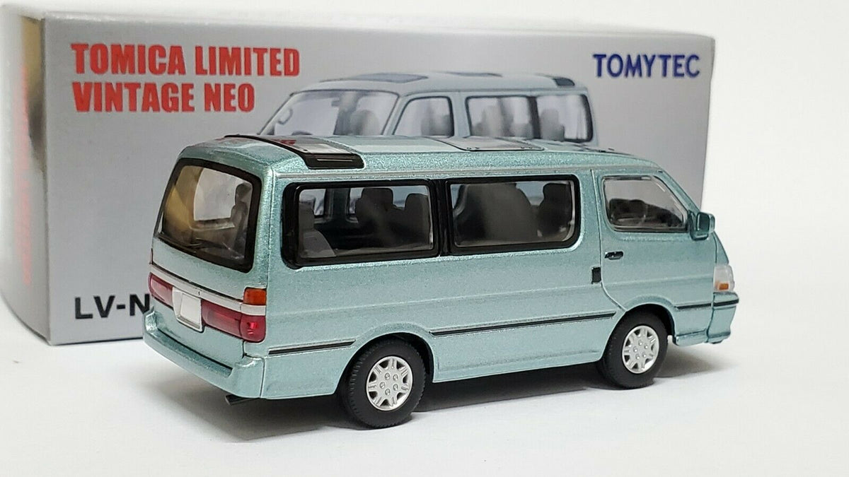 TOMICA LIMITED VINTAGE LV N216b Toyota Hiace Wagon Super Custom G. Sca