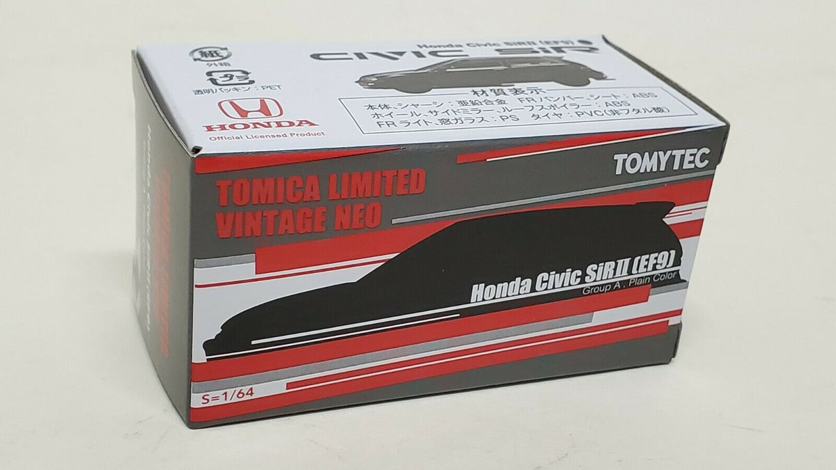 【新品】TOMICALIMITEDVINTAGENEO HondaシビックSiR Rare Tomica Limited Vintage Neo Honda Civic SiR II EG6