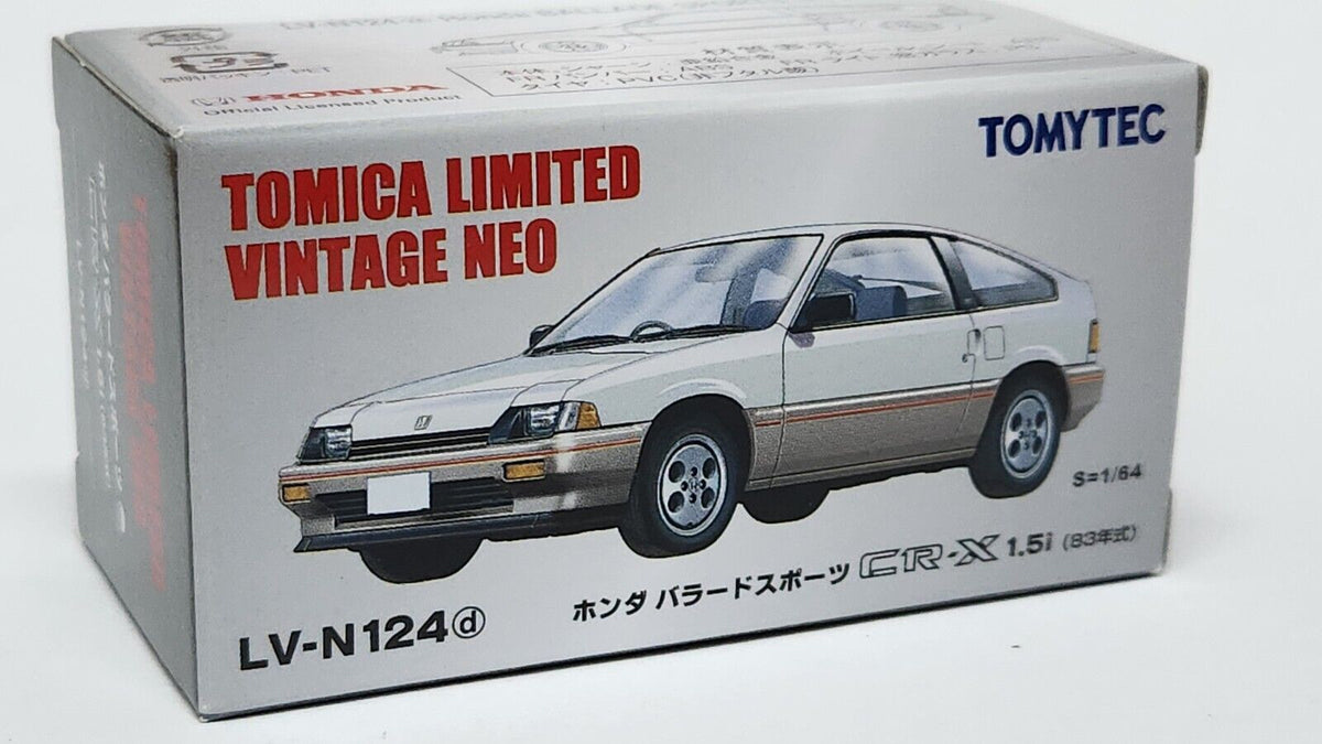 1:64 Tomica Limited Vintage Tomytec LV-N124d Honda CR-X Ballade