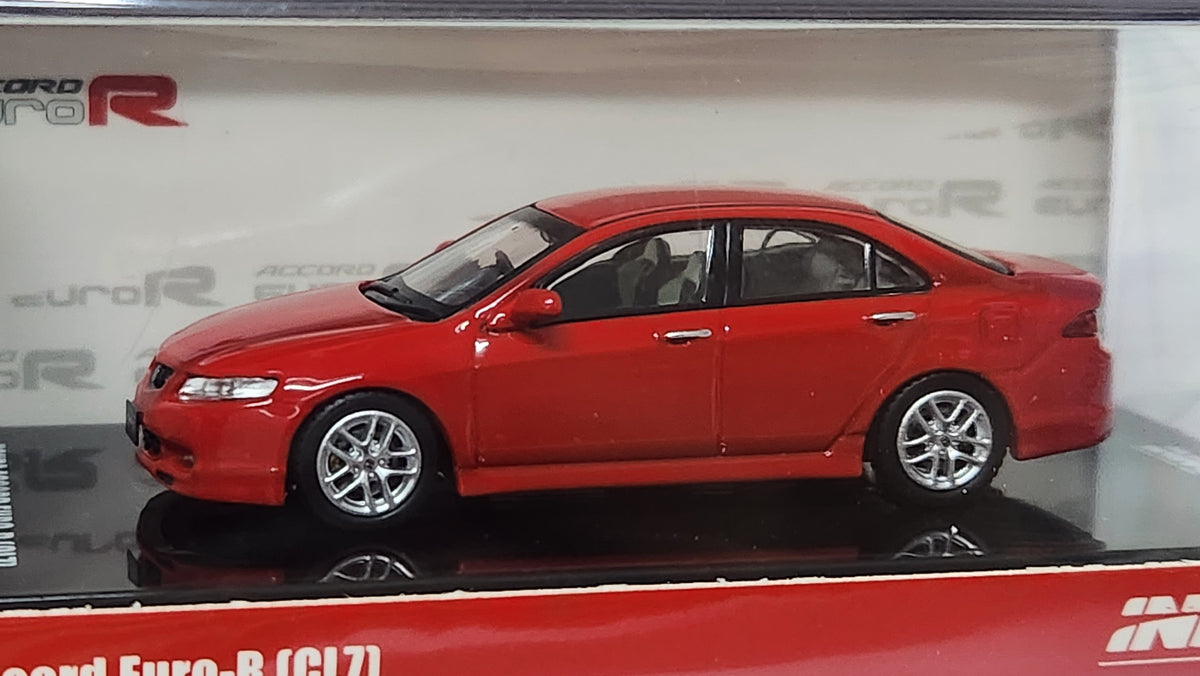 1:64 inno64 Honda Accord EURO-R CL7 Red vtec Diecast – hiltawaytoyhk