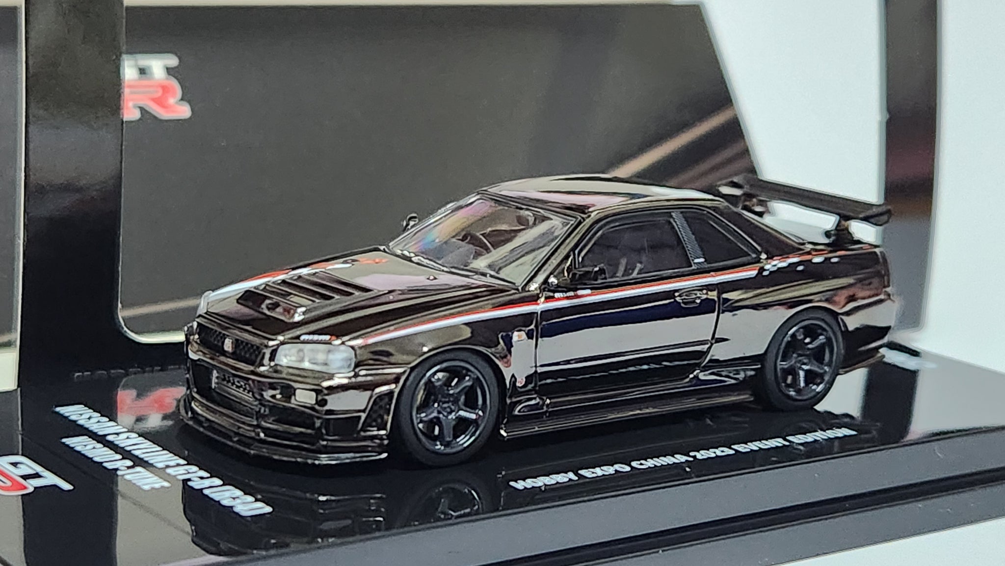 INNO64 イノモデルR34 DLPS TMCS 2025 INNO64 x DPLS Nissan Skyline GT-R34 Blue | 2025 The Model