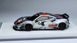 1:64 Veloce Ferrari 488 GTB Banksy LB Performance Silver. Resin.