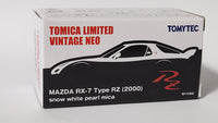 1:64 Tomica Limited Vintage Tomytec Mazda RX-7 FD3S Type RZ 2000 Snow White