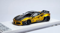 1:64 Veloce 488 GTB Gundam MS-06V Chrome LB Performance Resin