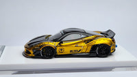 1:64 Veloce 488 GTB Gundam MS-06V Chrome LB Performance Resin