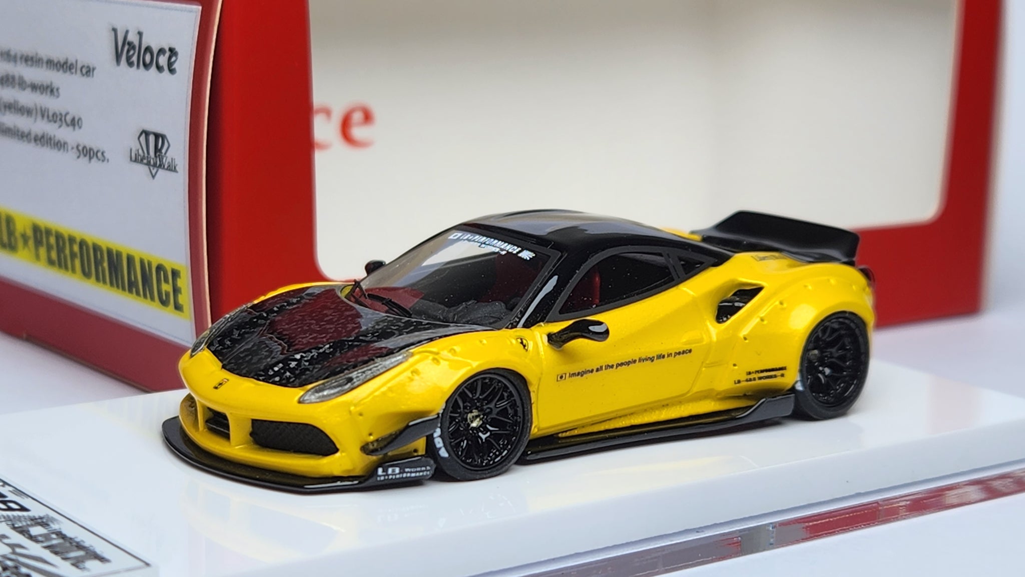 Veloce 1/64 LB ferrari フェラーリ 488 ミニカー INNO 1/64 LIBERTY