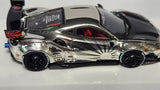 1:64 Veloce Ferrari 488 GTB Chrome Silver Liberty Walk LBWK. Resin.