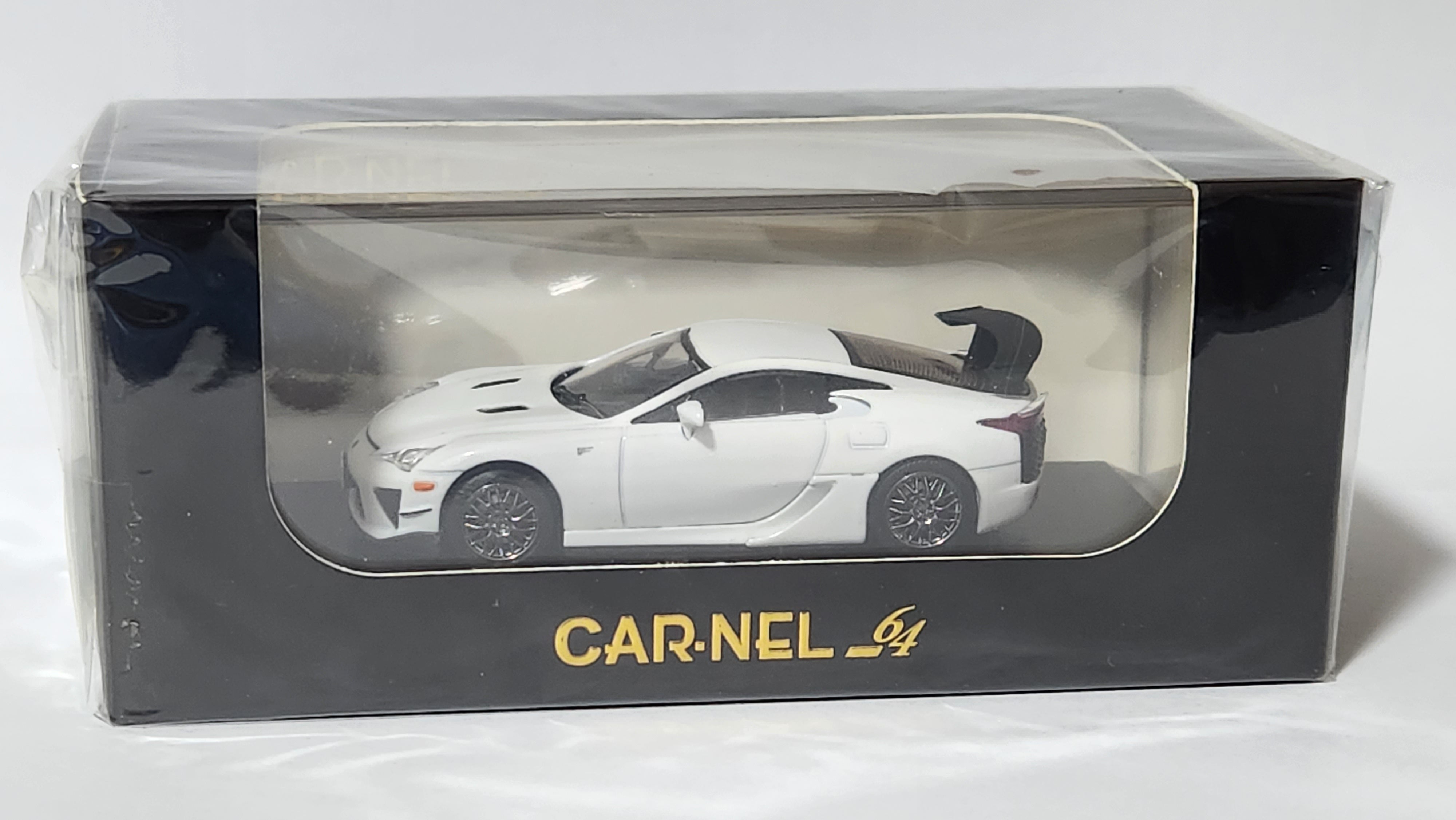 1:64 Kyosho CARNEL Lexus LFA Nurburgring Package 2010 Pearl