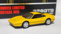 1:64 Tomica Limited Vintage Tomytec Ferrari 328 GTB Yellow Diecast