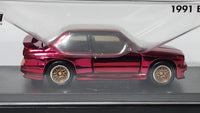 Hot Wheels BMW M3 E30 1991 Chrome Red Red Line Club RLC