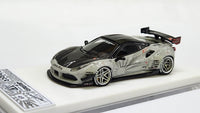 1:64 Veloce Ferrari 488 GTB Gloss Zero Fighter GT Wing LB Performance Resin