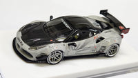 1:64 Veloce Ferrari 488 GTB Gloss Zero Fighter GT Wing LB Performance Resin