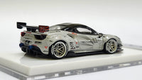 1:64 Veloce Ferrari 488 GTB Gloss Zero Fighter GT Wing LB Performance Resin