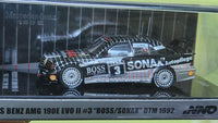 1:64 Inno64 Mercedes Benz 190E 2.5 16V Evolution #10 Berlin Macau Guai Race 1992