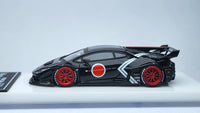 1:64 Veloce Lamborghini Huracan LP610-4 LB Performance Zero Sen Black. Resin