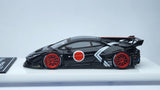 1:64 Veloce Lamborghini Huracan LP610-4 LB Performance Zero Sen Black. Resin