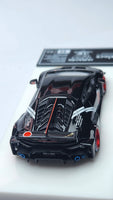 1:64 Veloce Lamborghini Huracan LP610-4 LB Performance Zero Sen Black. Resin