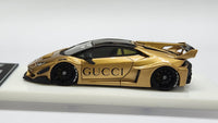 1:64 Veloce Lamborghini Huracan LP610-4 LB Performance Gold Gucci. Resin