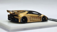 1:64 Veloce Lamborghini Huracan LP610-4 LB Performance Gold Gucci. Resin