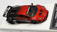 1:64 Veloce Lamborghini Huracan LP610-4 LB Performance Red/Black. Resin