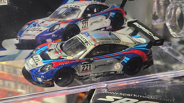 1:64 Sparky Porsche 991 991.2 GT3 R GPX Martini Racing 24H Spa 2022. VDX. Hong Kong Vintage Diecast Expo 2024 Exclusive.