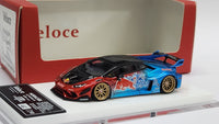 1:64 Veloce Lamborghini Huracan LP610-4 LB Performance Red bull. Resin