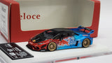 1:64 Veloce Lamborghini Huracan LP610-4 LB Performance Red bull. Resin