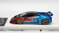 1:64 Veloce Lamborghini Huracan LP610-4 LB Performance Red bull. Resin