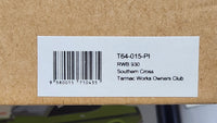1:64 Tarmac Works Porsche RWB 930 Southern Cross Pink Owners Club with Metal Card.