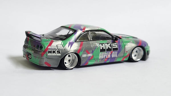 予約]MINI GT 1/64 Nissan スカイライン GT-R R33 Active Carbon R V2(右ハンドル) ガリバー