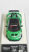 1:64 Veloce Lamborghini Huracan LP610-4 LB Performance Metallic Green. Resin
