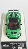1:64 Veloce Lamborghini Huracan LP610-4 LB Performance Metallic Green. Resin