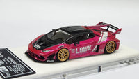 1:64 Veloce Lamborghini Huracan LP610-4 LB Performance Chrome Pink. Resin