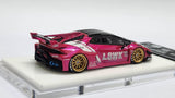 1:64 Veloce Lamborghini LP610-4 LB Performance Chrome Pink. Resin.