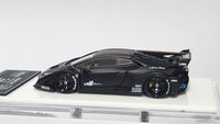 1:64 Veloce Lamborghini Huracan LP610-4 LBWK Matt Black Resin