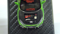 1:64 YM Model Honda Civic Type R FK8 Metallic Green Resin