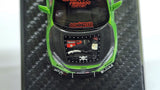 1:64 YM Model Honda Civic Type R FK8 Metallic Green Resin