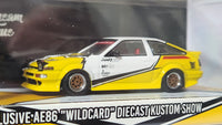 1:64 inno64 Toyota Sprinter Trueno AE86 WILDCARD Brunei Diecast Kustom Show 2024 Exclusive