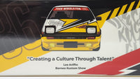 1:64 inno64 Toyota Sprinter Trueno AE86 WILDCARD Brunei Diecast Kustom Show 2024 Exclusive
